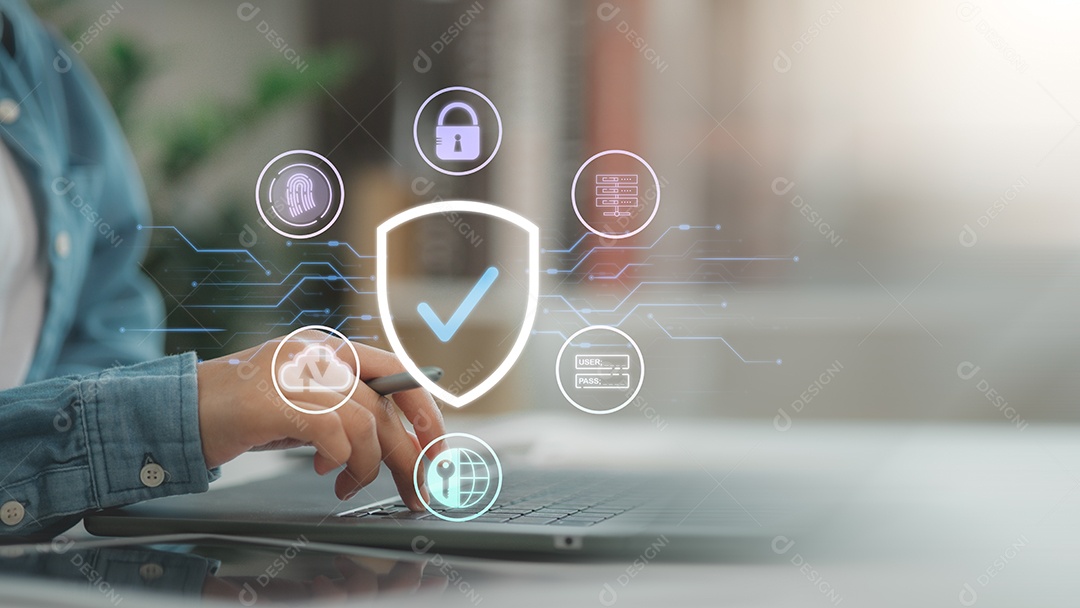 Os conceitos de segurança cibernética incluem segurança e criptografia da informação