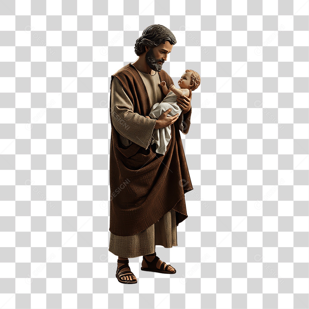 Imagem Semelhante a São José PNG Transparente