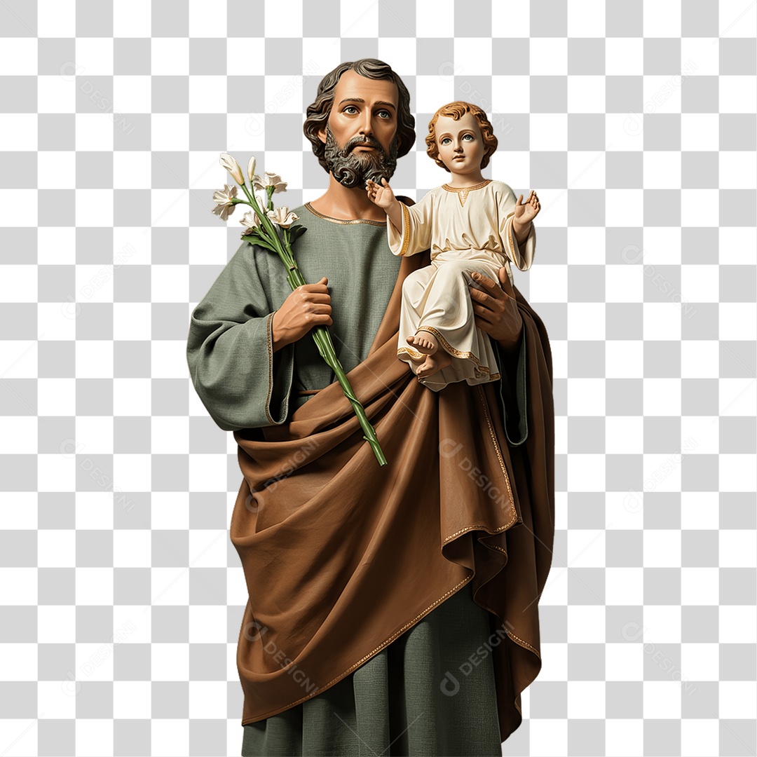 Imagem Semelhante a São José PNG Transparente