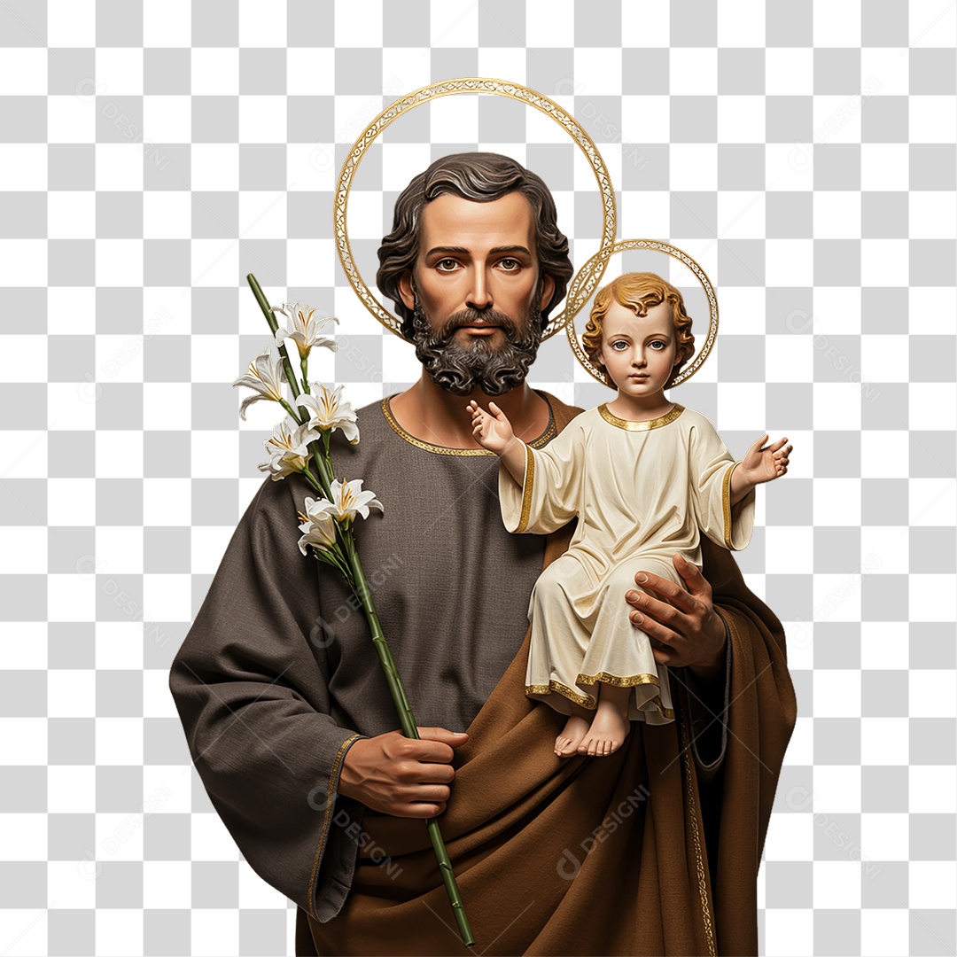 Imagem Semelhante a São José PNG Transparente
