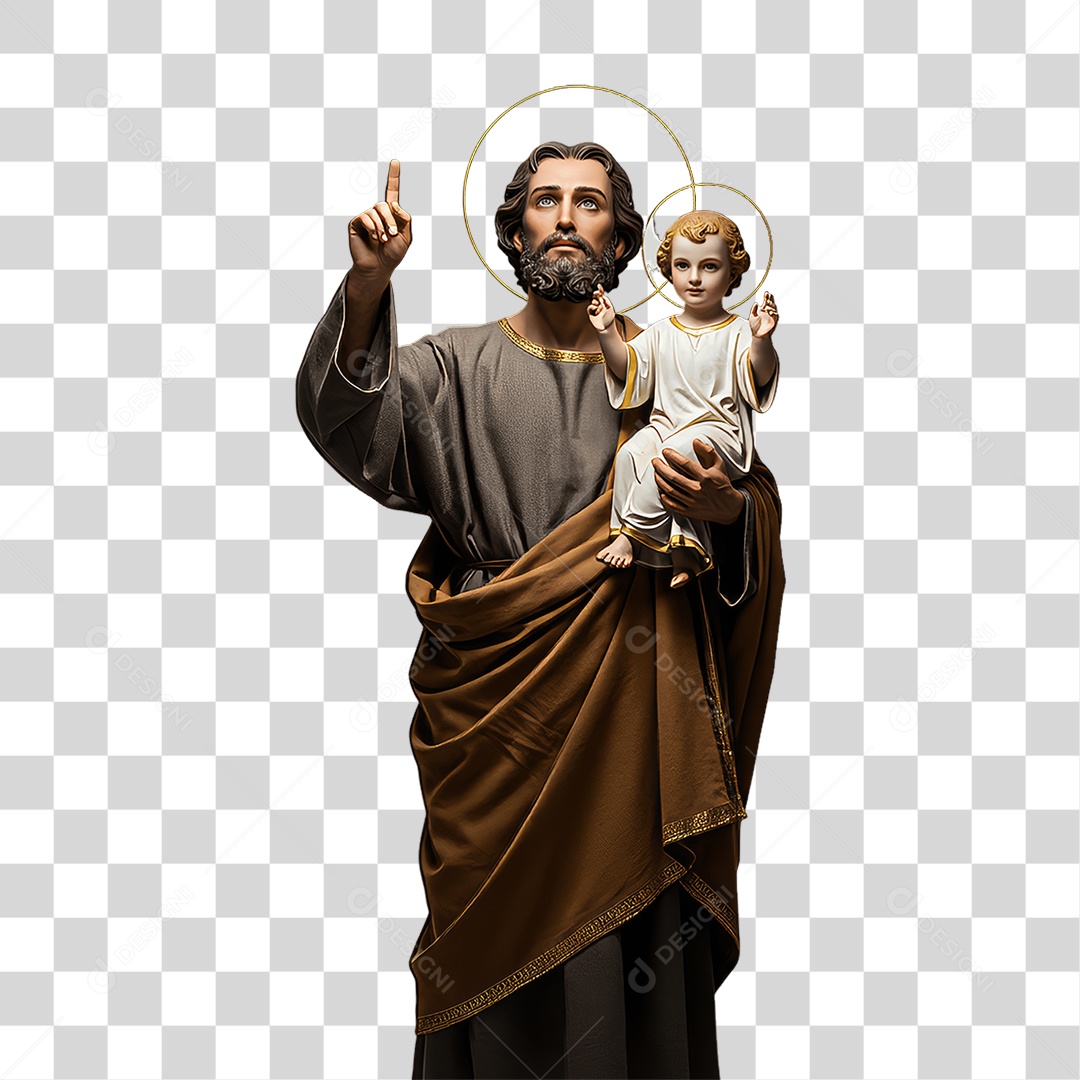 Imagem Semelhante a São José PNG Transparente