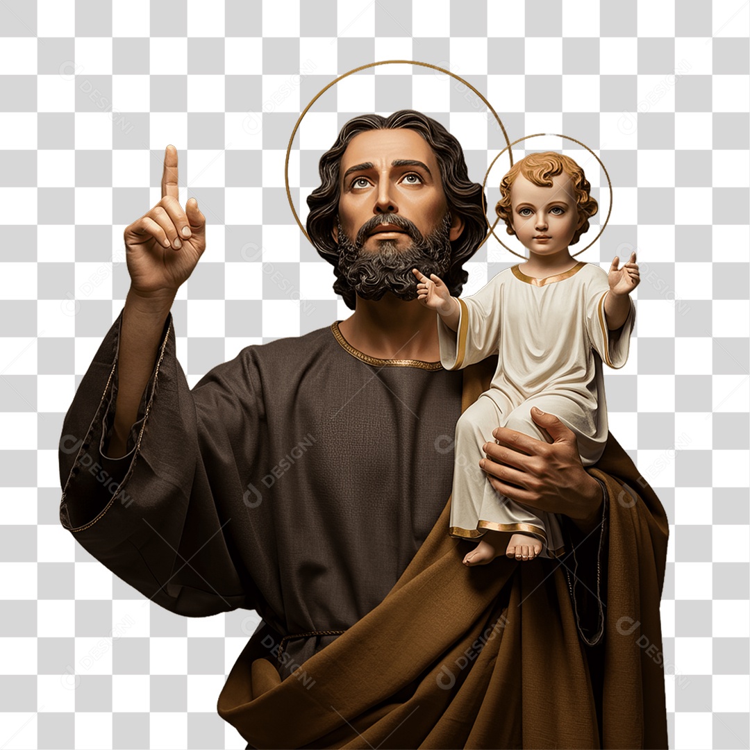 Imagem Semelhante a São José PNG Transparente