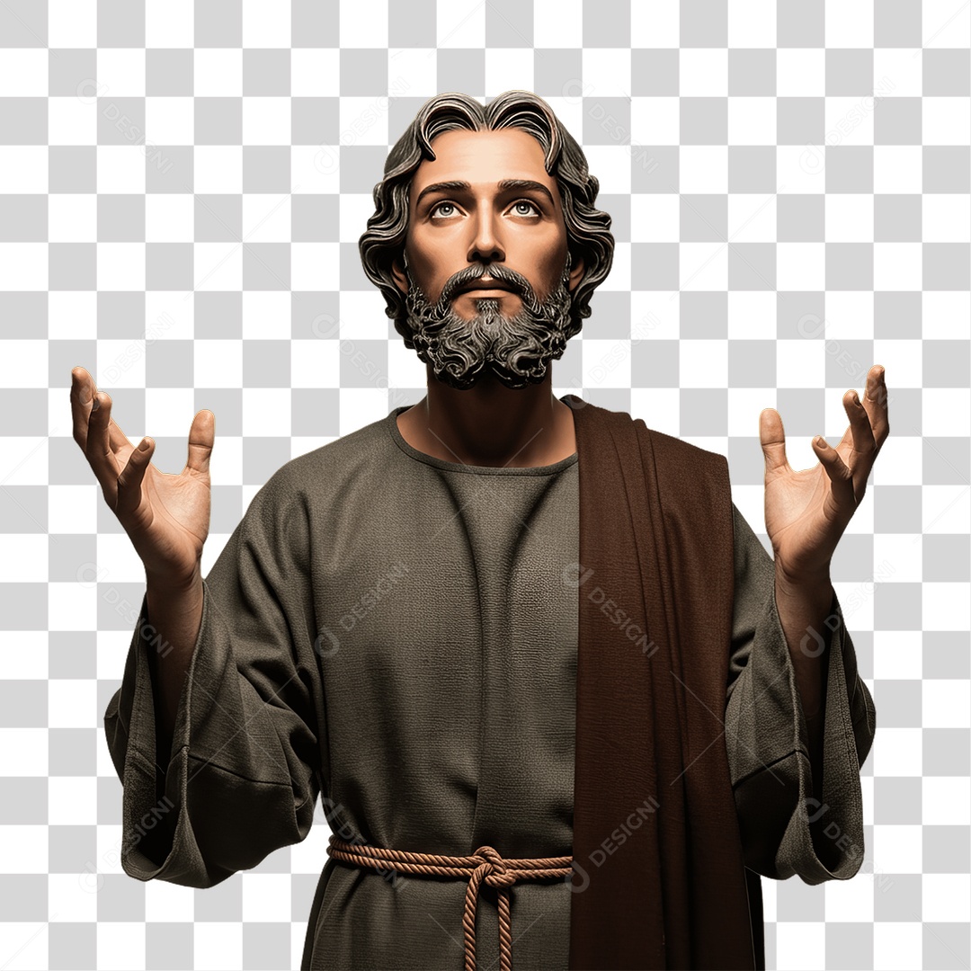 Imagem Semelhante a São José PNG Transparente