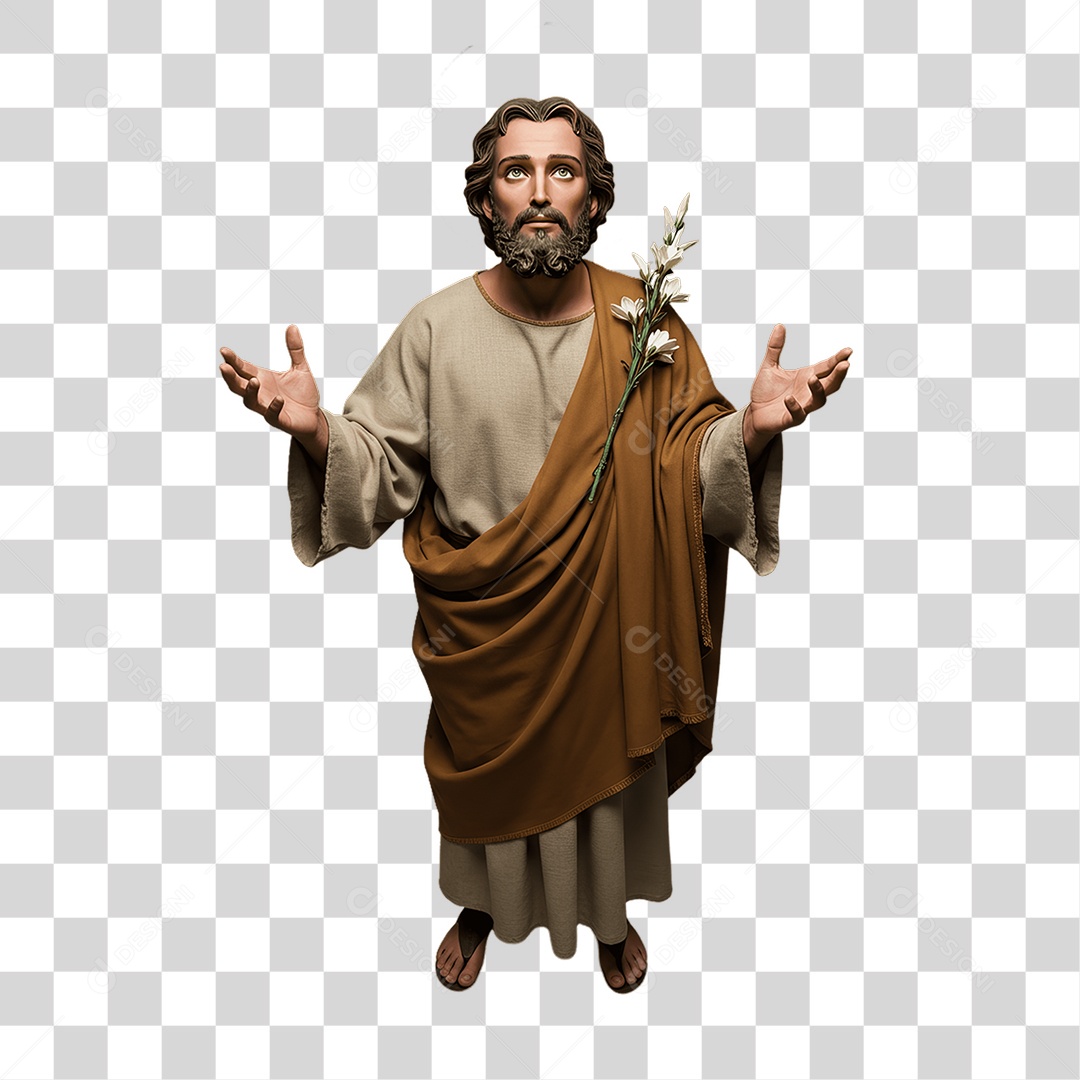 Imagem Semelhante a São José PNG Transparente