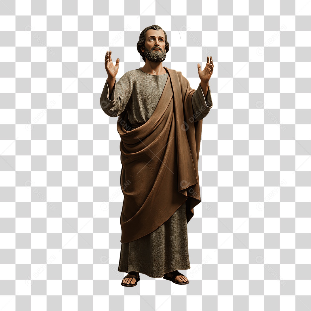 Imagem Semelhante a São José PNG Transparente