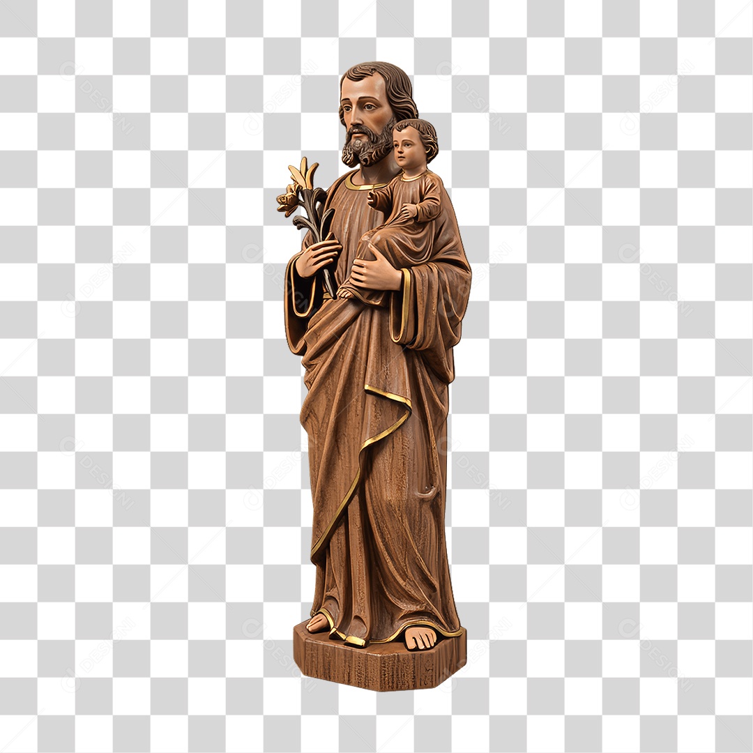 Imagem Semelhante a São José PNG Transparente