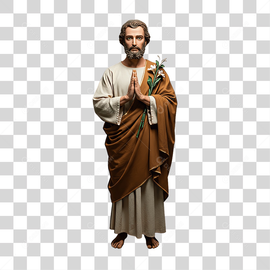 Imagem Semelhante a São José PNG Transparente