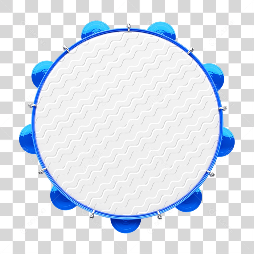 Pandeiro Instrumento PNG Transparente