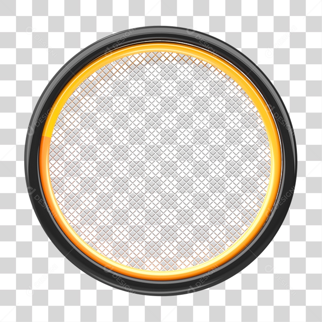 Placa Redonda PNG Transparente