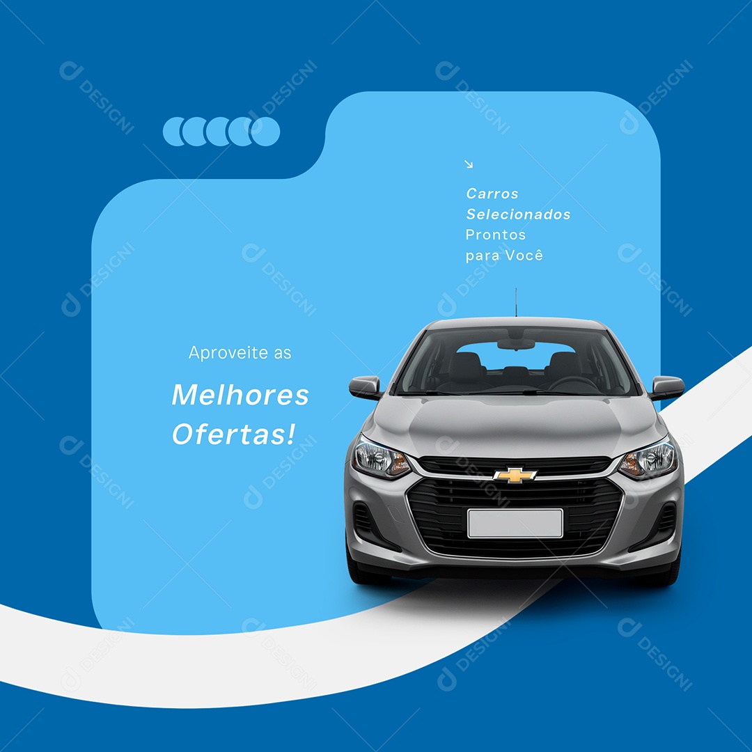 Concessionária Melhores Ofertas Social Media PSD Editável