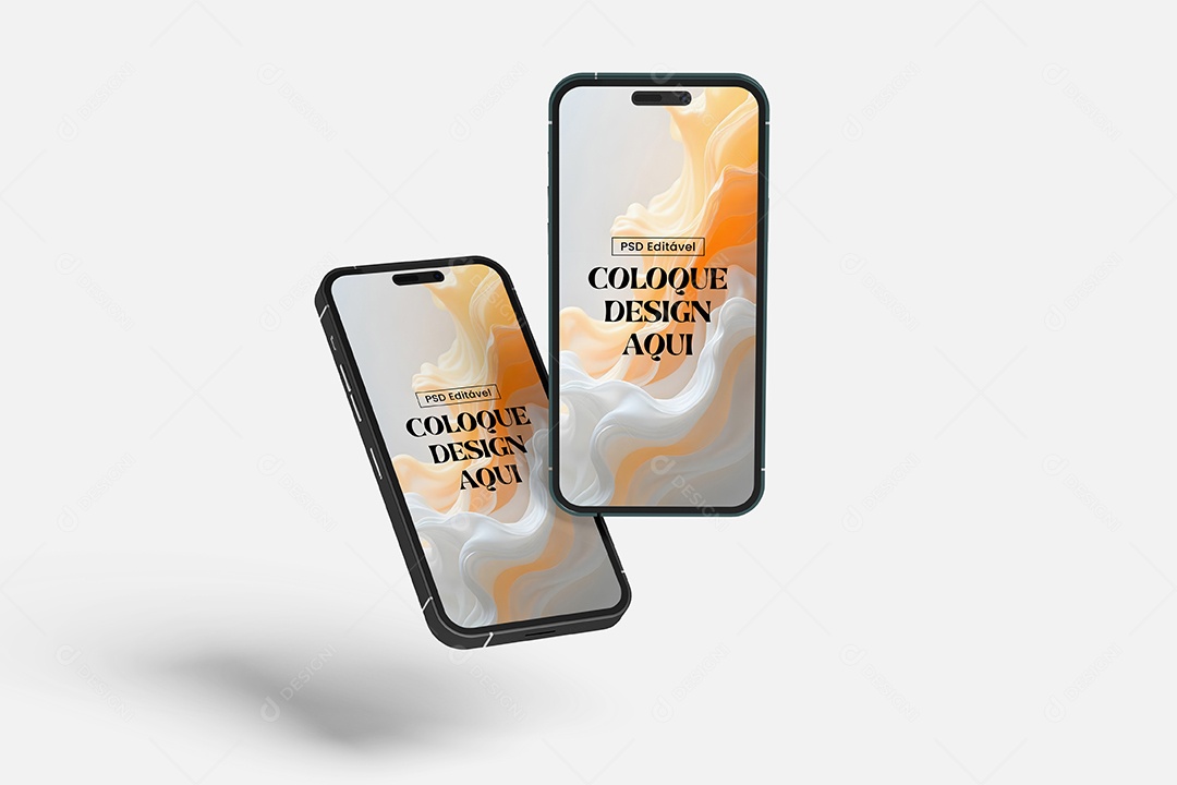 IPhone Smartphone Mockup PSD Editável