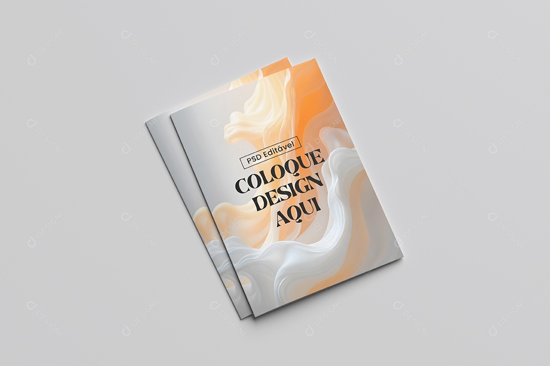 Mockup de Dois Panfletos PSD Editável