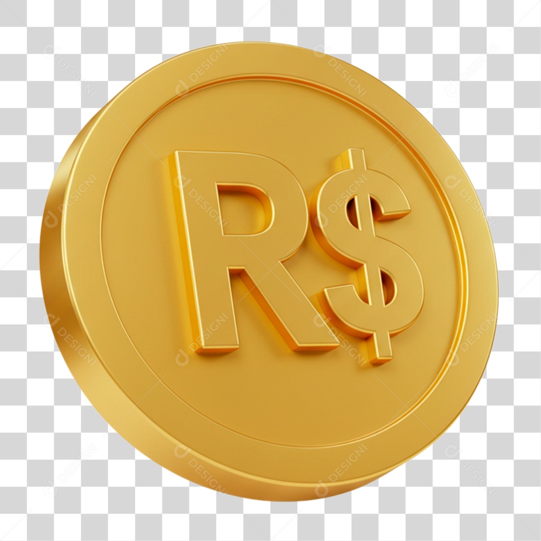 Moeda PNG Transparente