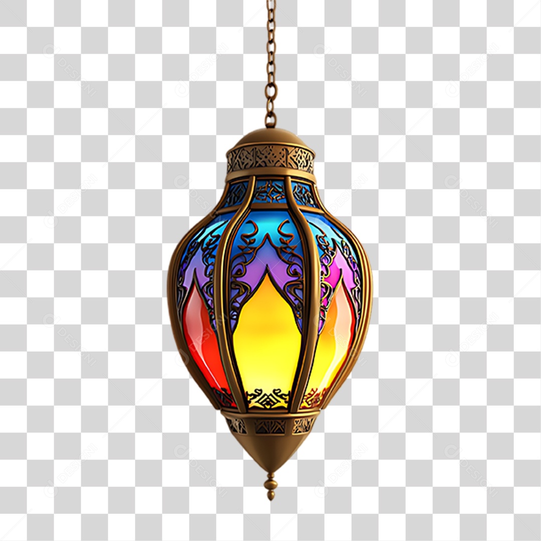 Lanterna Islâmica PNG Transparente
