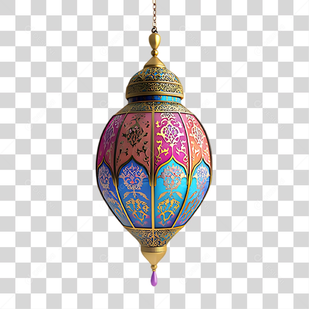 Lanterna Islâmica PNG Transparente