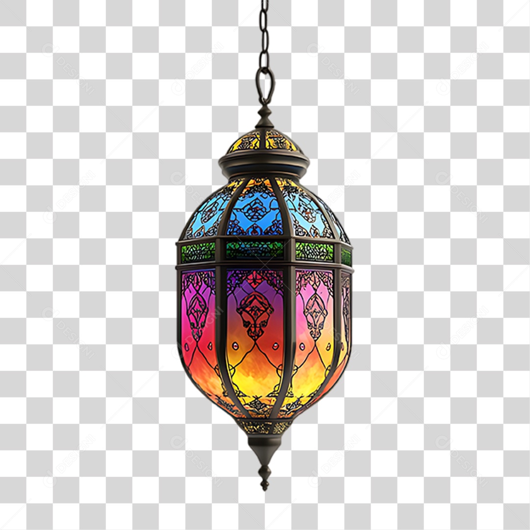 Lanterna Islâmica PNG Transparente