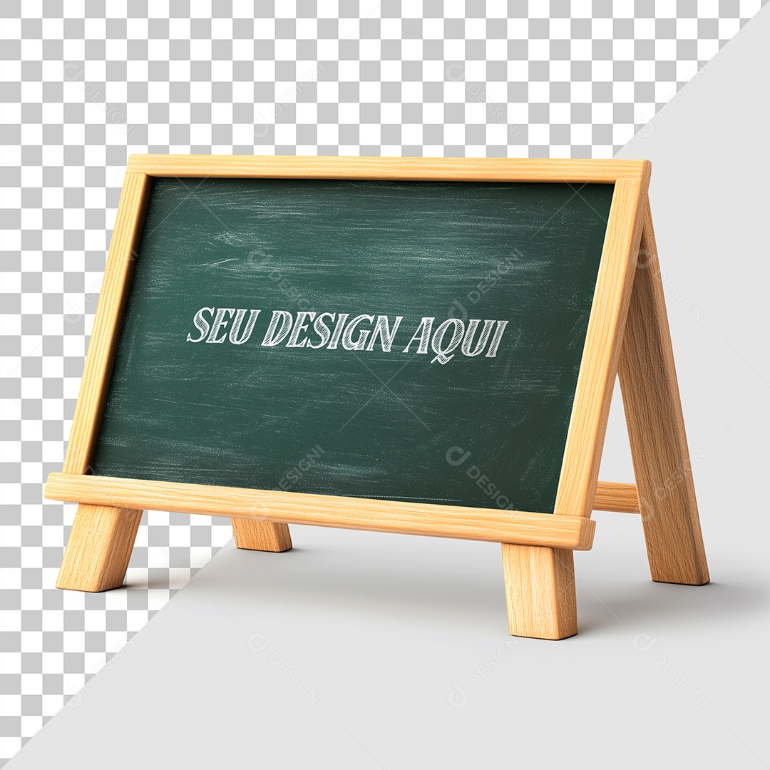 Quadro Negro Escola Elemento PSD