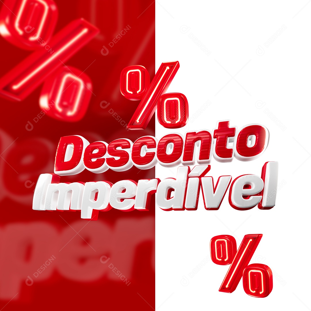 Desconto Imperdivel Para Elemento 3D Para Composição PSD