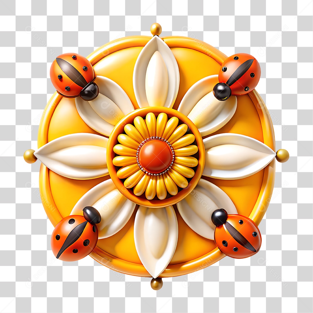 Joaninha PNG Transparente