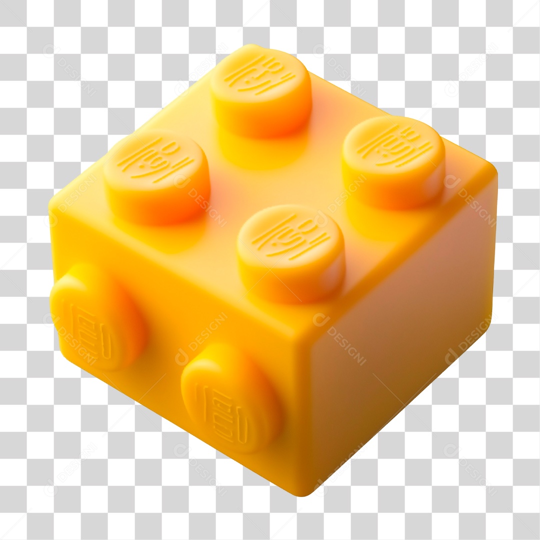 Peça de Lego PNG Transparente