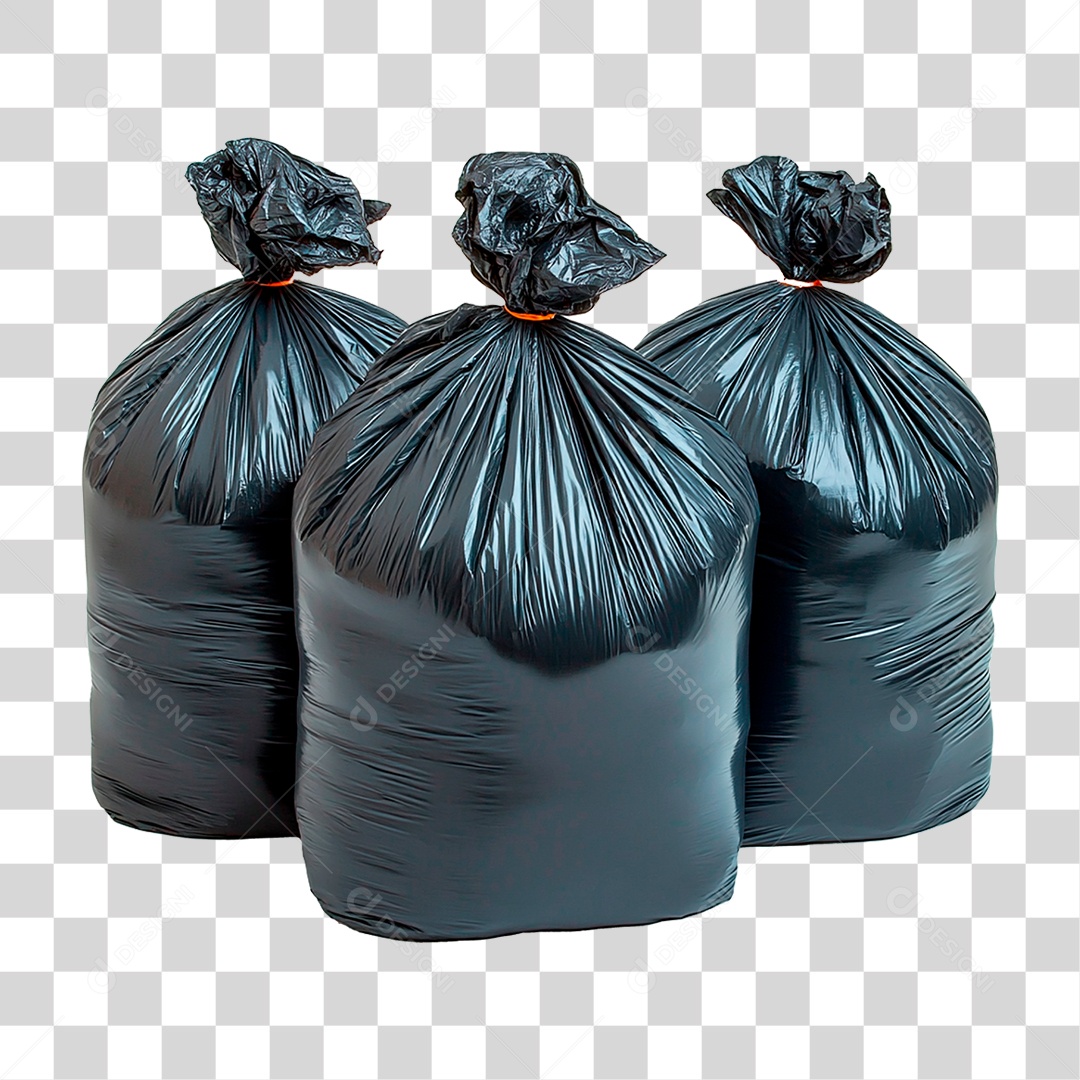 Sacos de Lixo PNG Transparente