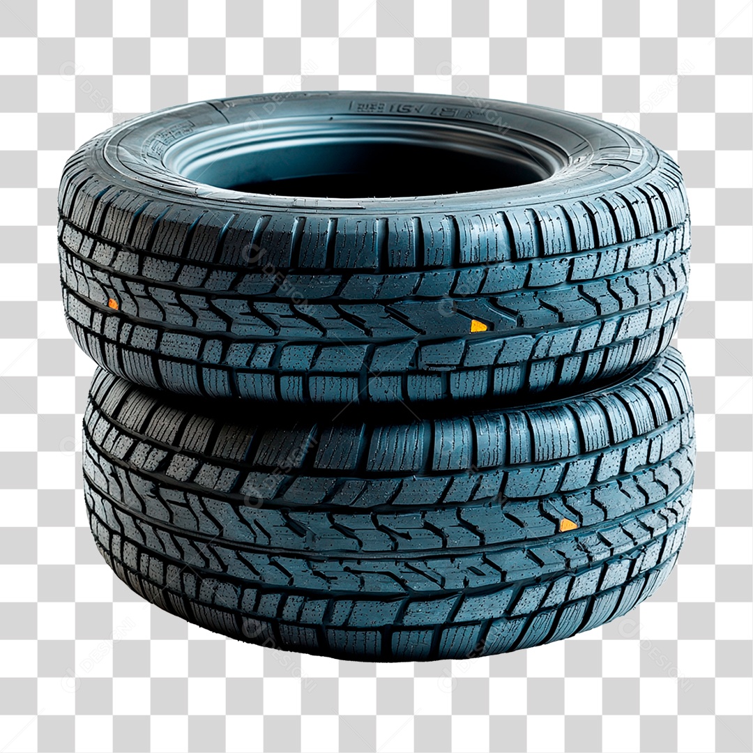 Pilha de Pneus PNG Transparente