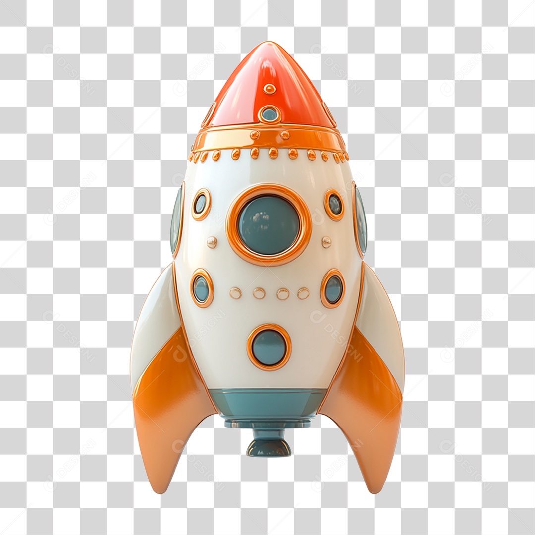 Foguete PNG Transparente