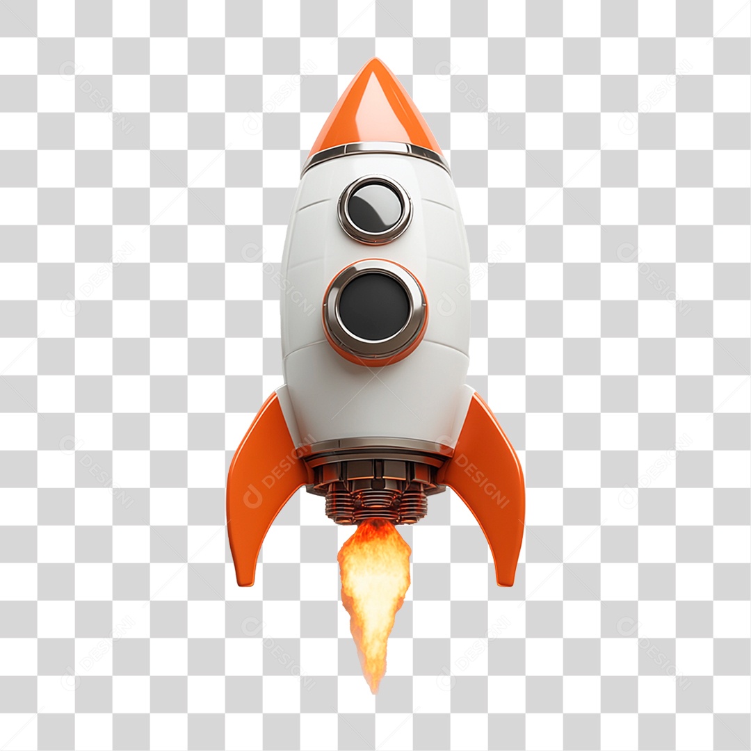 Foguete PNG Transparente