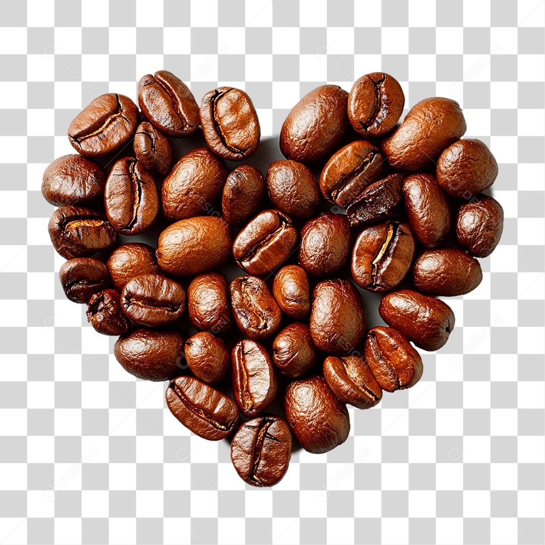 Grãos de Café PNG Transparente