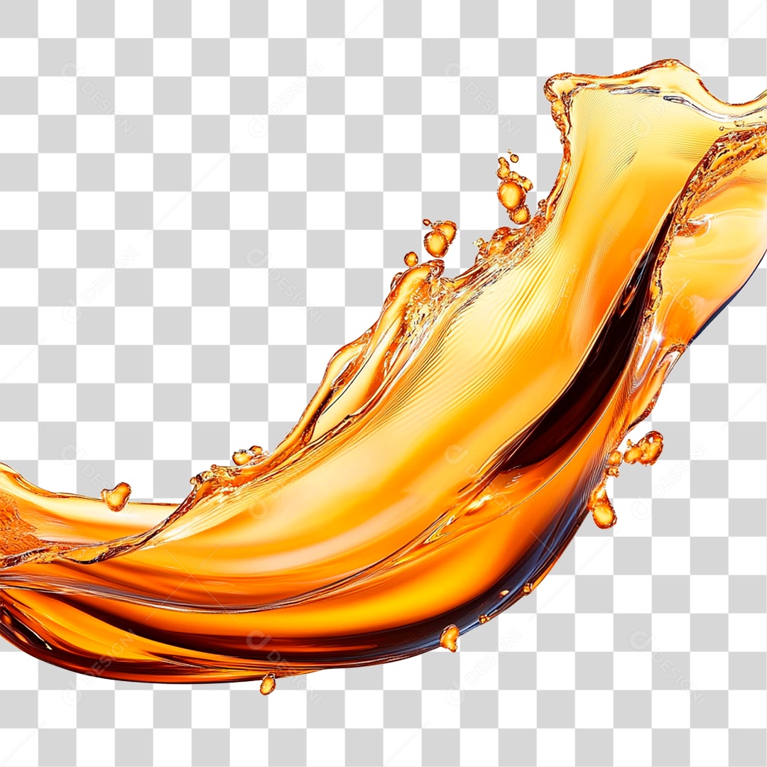 Suco de Laranja PNG Transparente