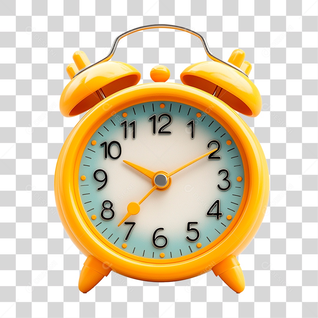 Relógio Despertador PNG Transparente