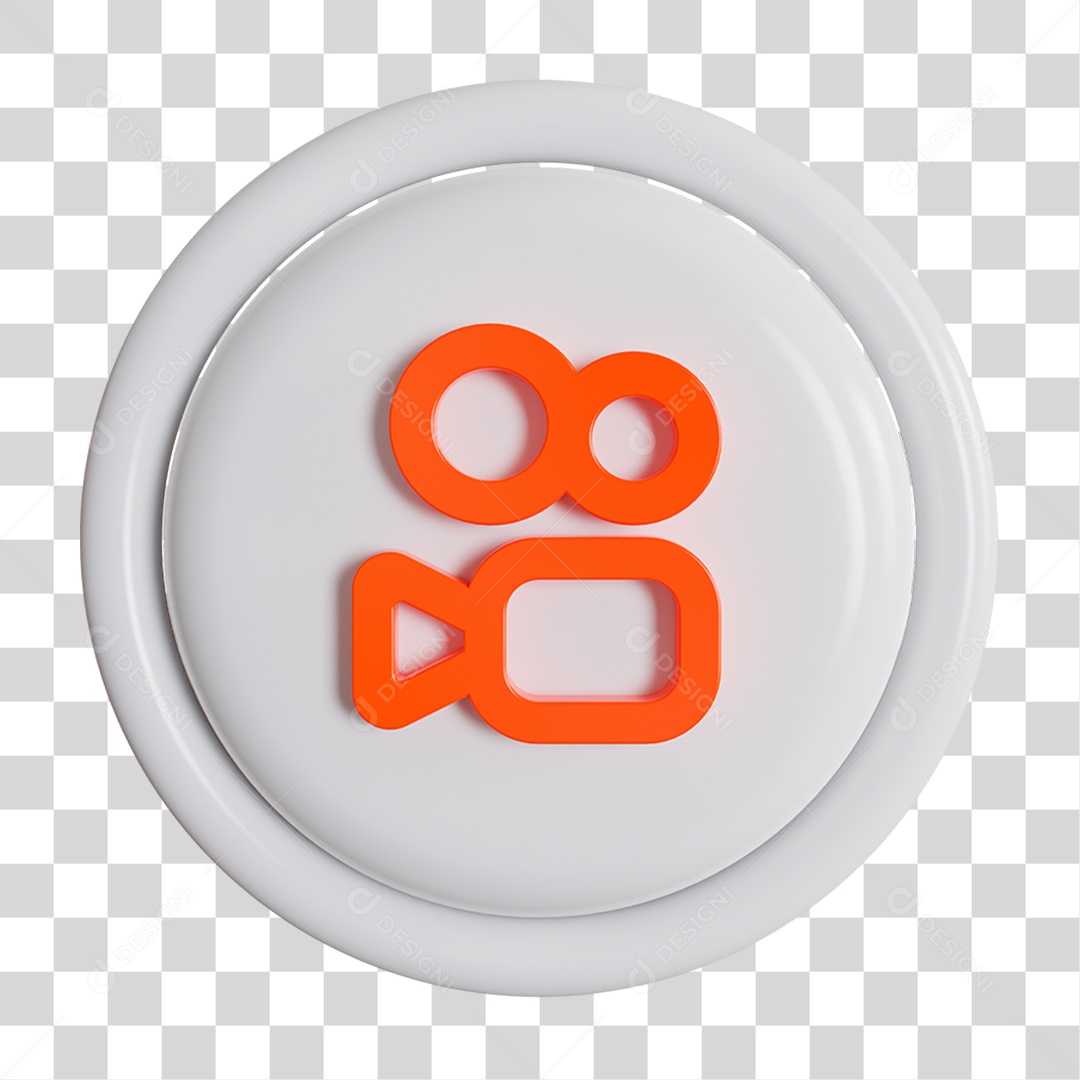 Ícone 3D Kwai PNG Transparente