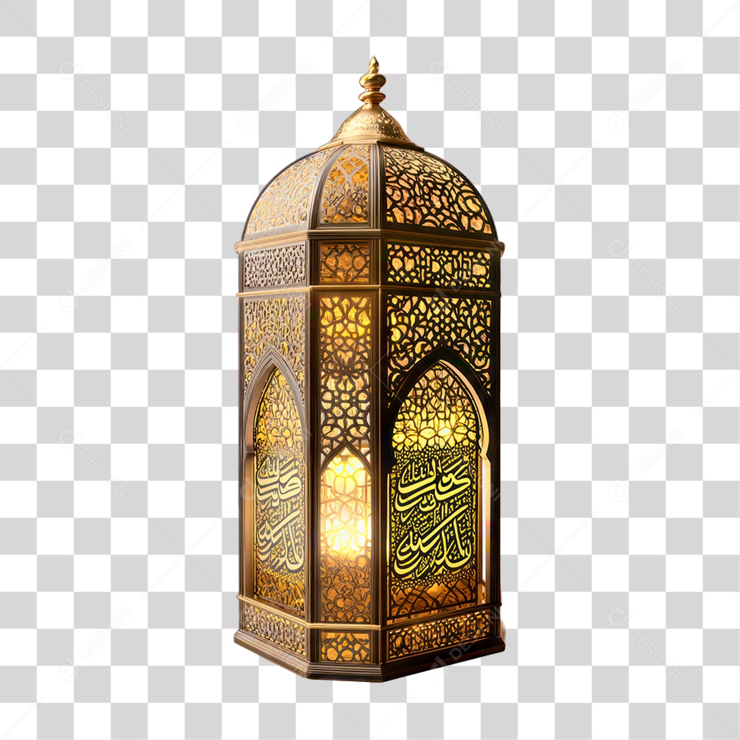 Lanterna Islâmica PNG Transparente