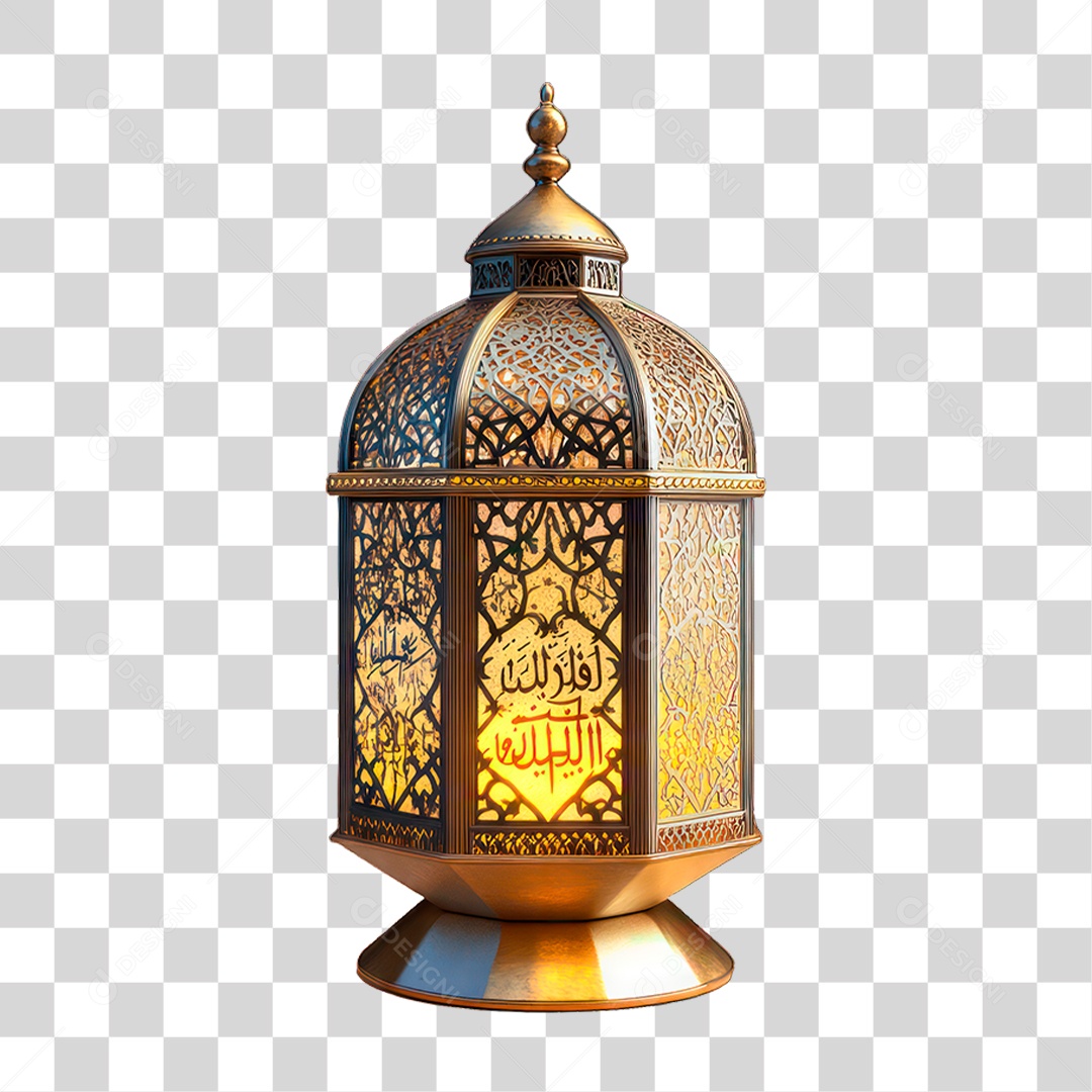 Lanterna Islâmica PNG Transparente