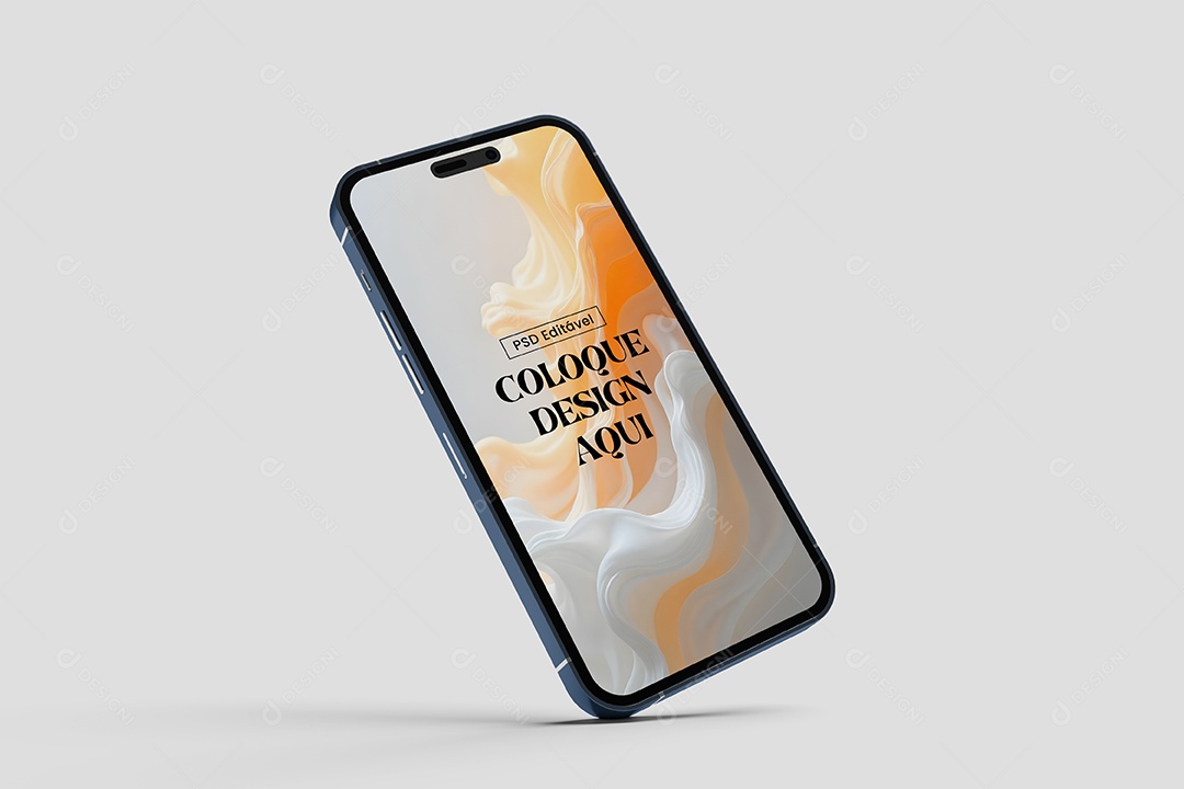 Mockup de iPhone PSD Editável