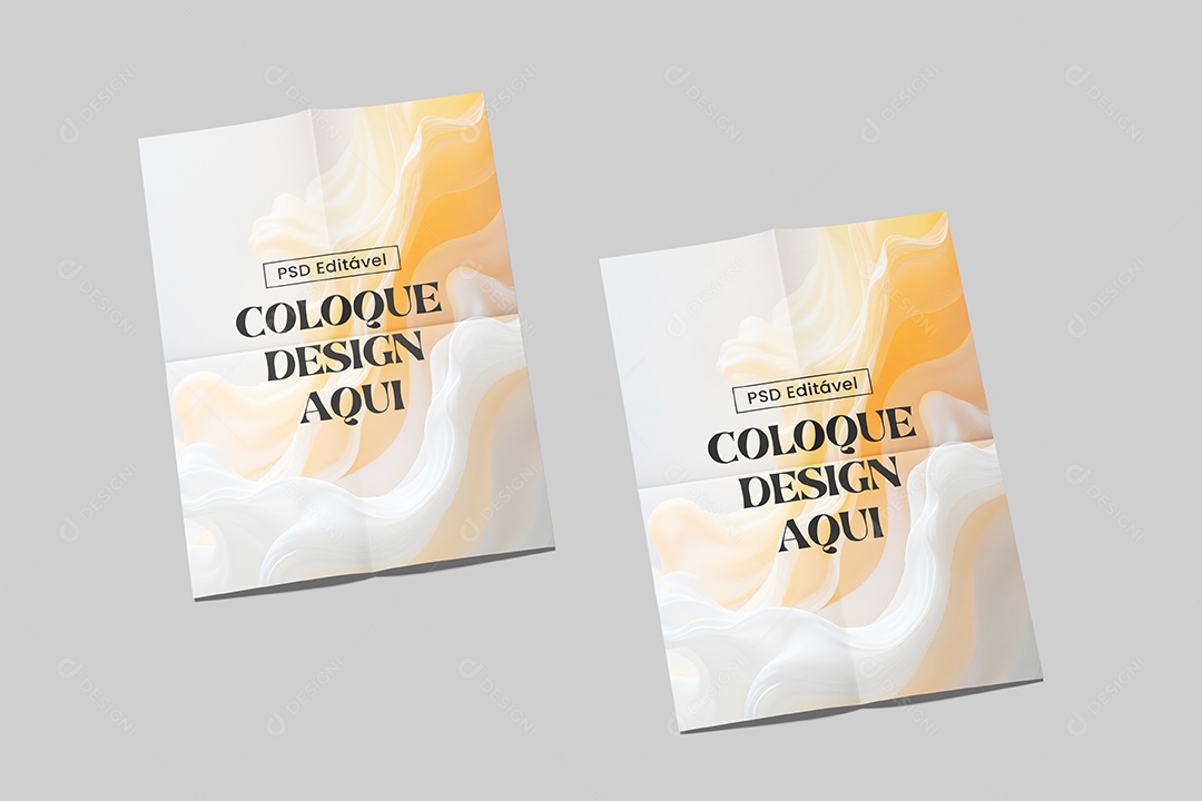 Mockup de Panfletos PSD Editável