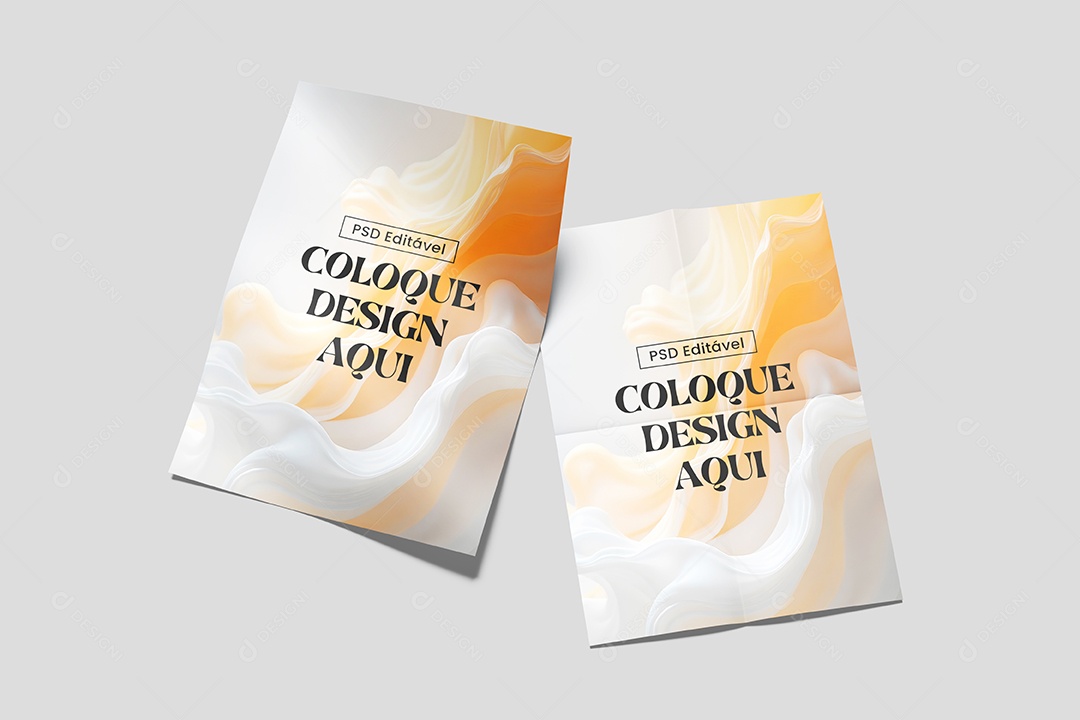 Mockup de Panfletos PSD Editável