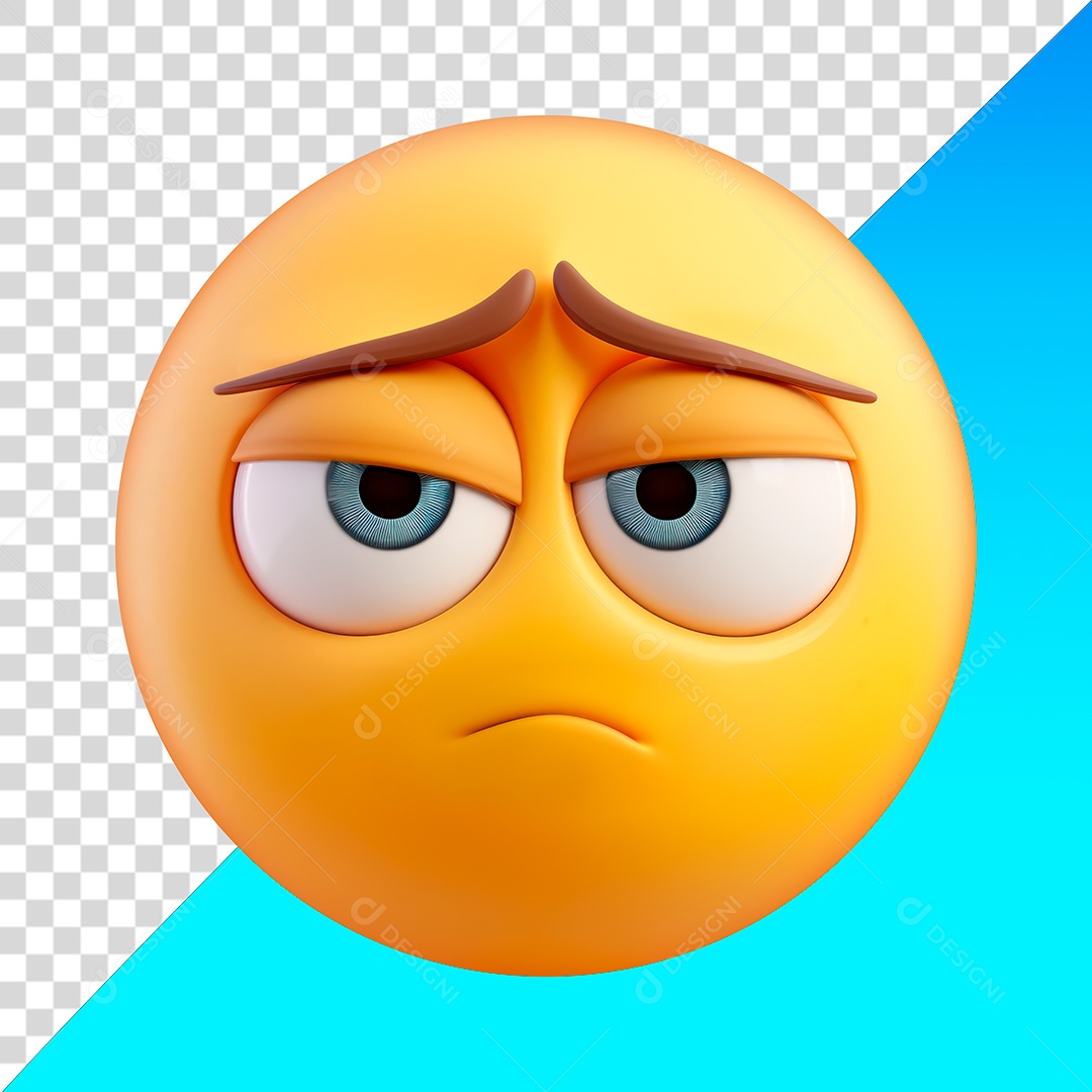 Emoji entediado PNG
