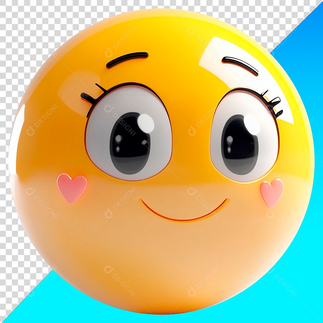 Emoji amando PNG