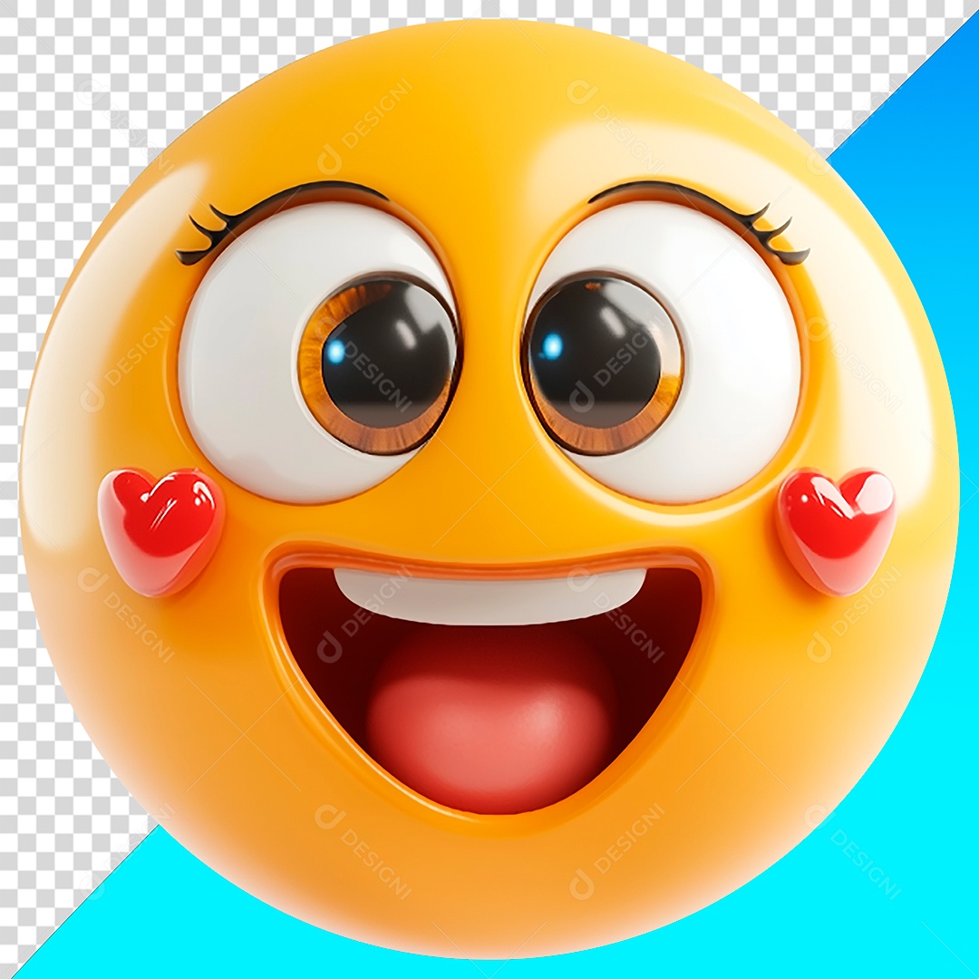 Emoji sorridente PNG