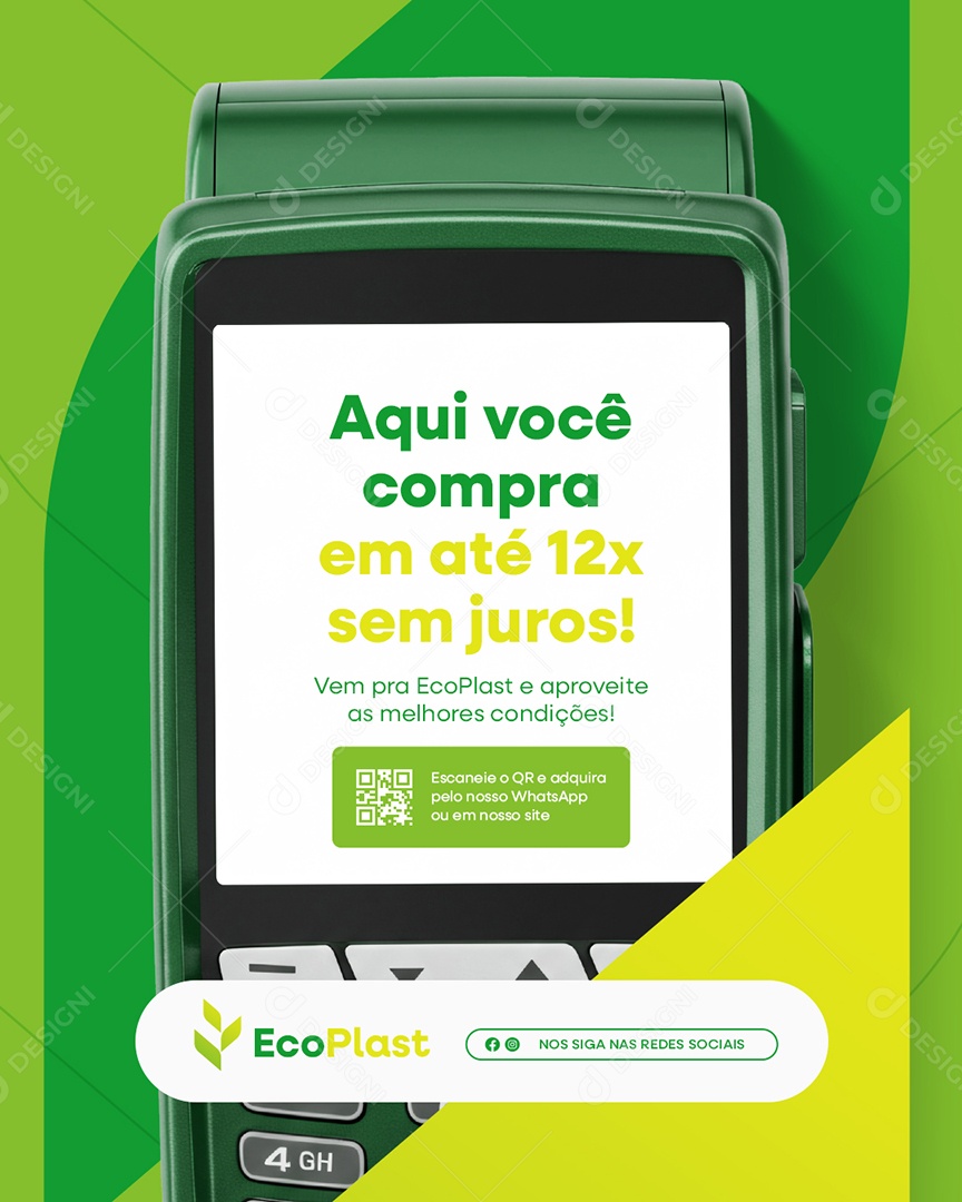 Empresa Plástico Embalagens Aquivo Você Compra Social Media PSD Editável