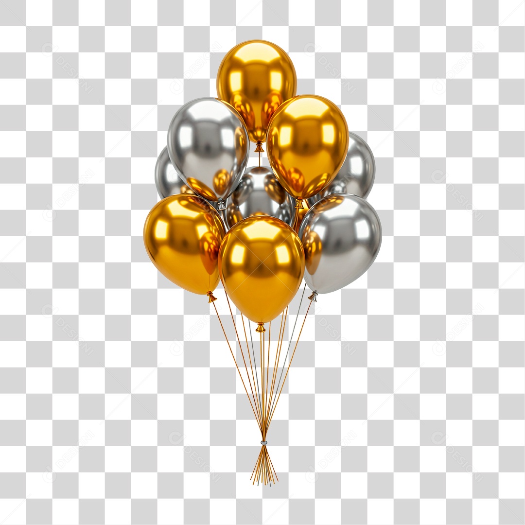 Bexigas PNG Transparente