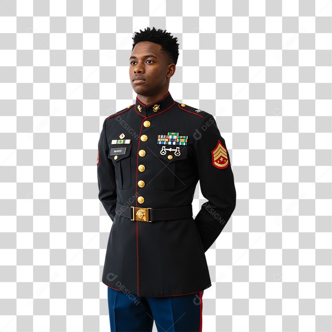 Fuzileiro Naval Militar PNG Transparente