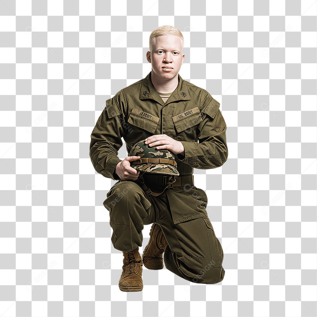 Fuzileiro Naval Militar PNG Transparente