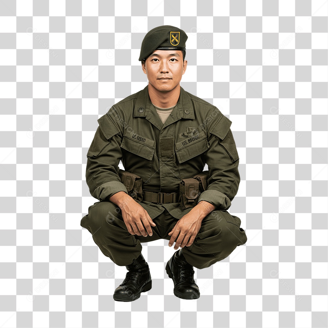 Fuzileiro Naval Militar PNG Transparente