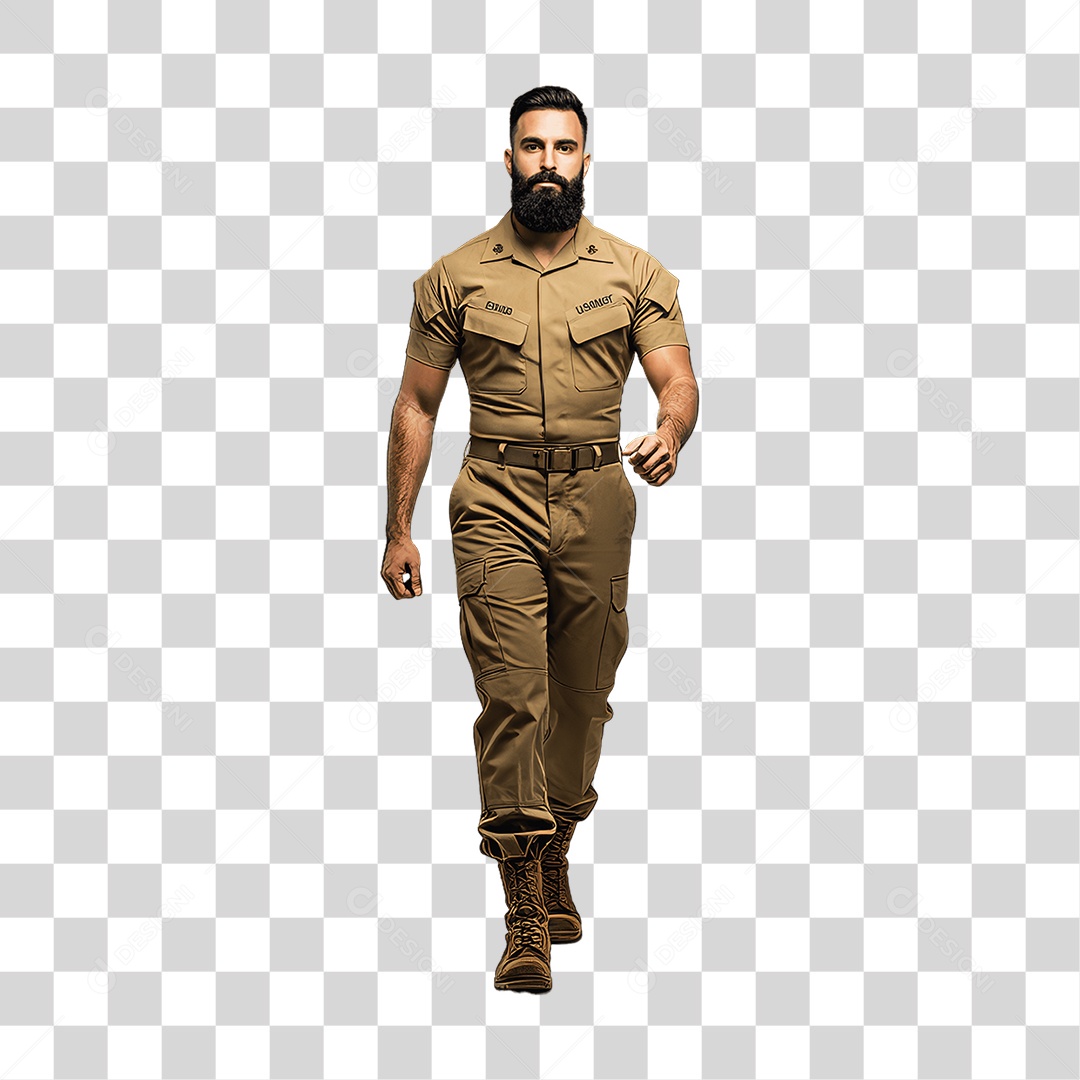 Fuzileiro Naval Militar PNG Transparente