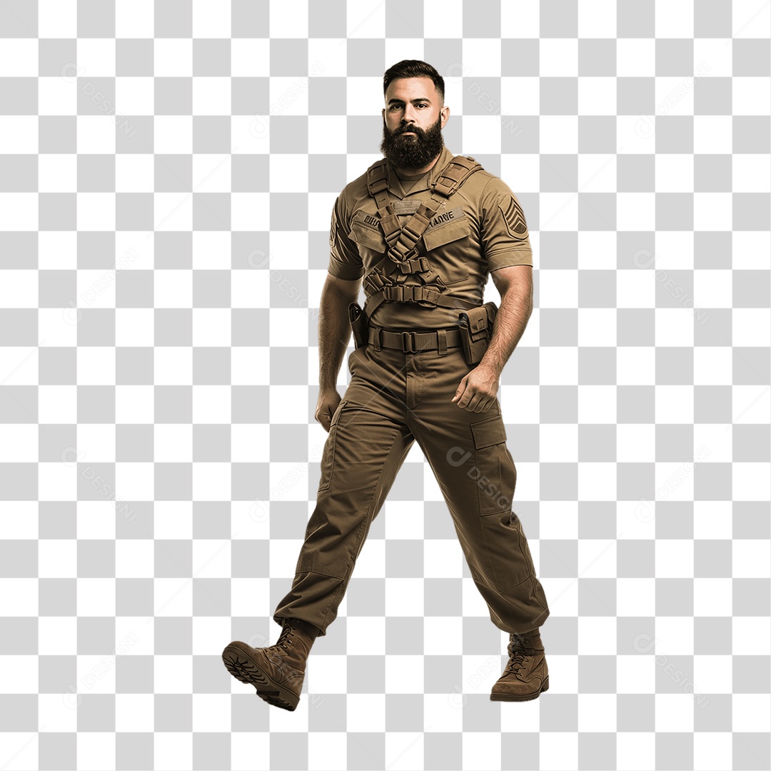 Fuzileiro Naval Militar PNG Transparente