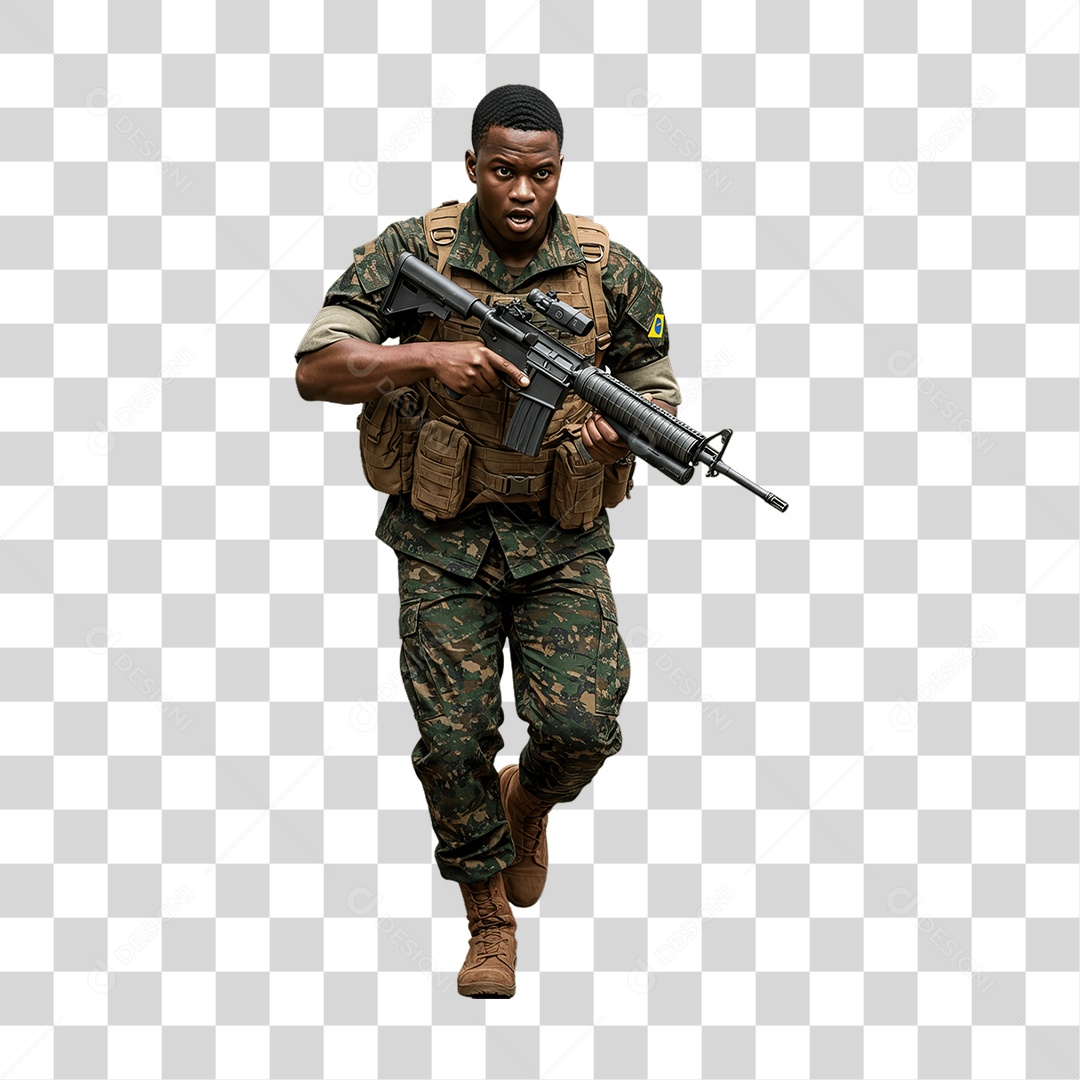 Fuzileiro Naval Militar PNG Transparente