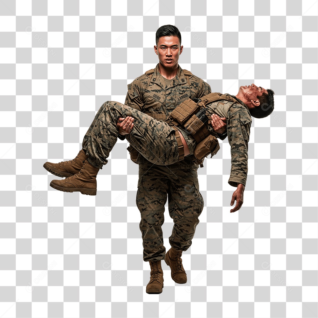 Fuzileiro Naval Militar PNG Transparente