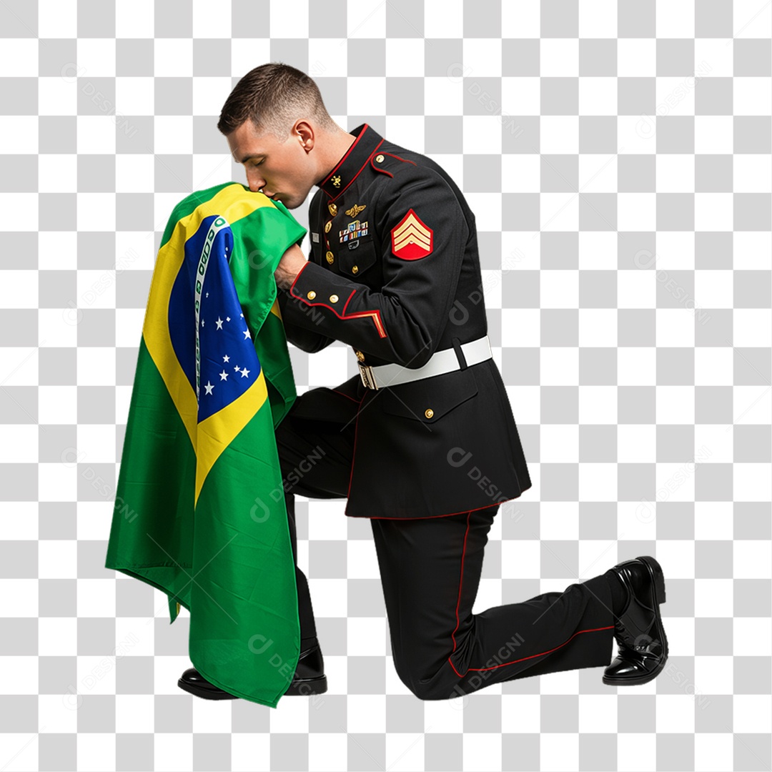 Fuzileiro Naval Militar PNG Transparente